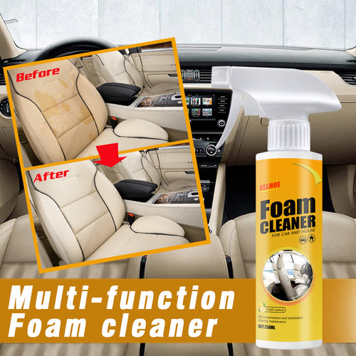 Multi-Purpose Foam Cleaner, Leather Seat Foam Head Cleaner Car