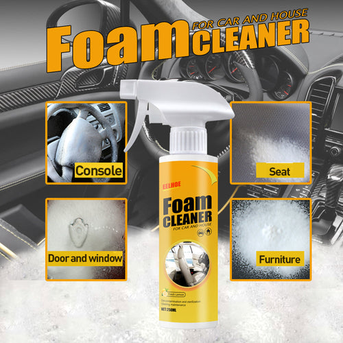 Multi-Purpose Foam Cleaner, Leather Seat Foam Head Cleaner Car