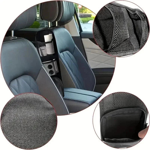 1pcs Car Seat Back Hanging Bag Oxford Cloth Waterproof Thermal Pressur