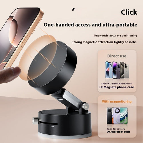 WOLFSHUNTER™ VORTEXGRIP A2 – Foldable Magnetic Vacuum Car Phone Holder